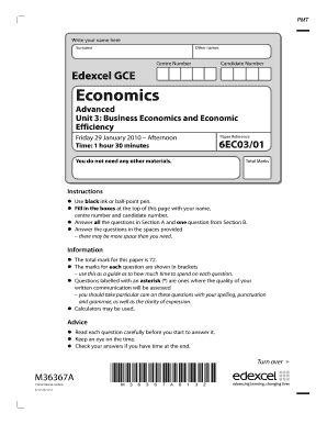 Descriptive approach which has no link between causes and consequences. . Edexcel as level economics past papers paper 2